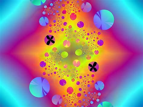 Merry Dance, merry, fractal, dance, colour, abstract, joy, HD wallpaper ...