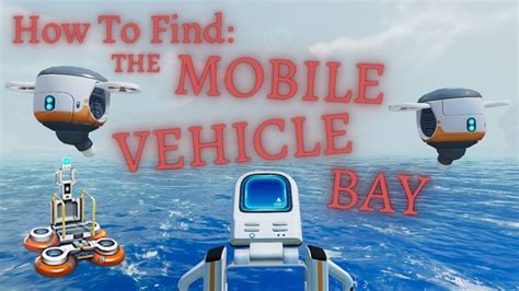 How To Find MOBILE VEHICLE BAY Fragments || Subnautica Below Zero - YouTube