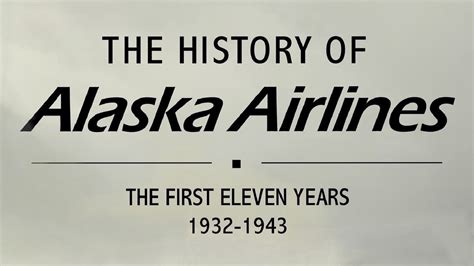 MOHAI Mercantile Literary Series: The History of Alaska Airlines — MOHAI