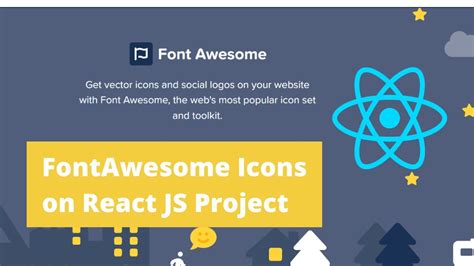 How to use FontAwesome icons on React project || Font Awesome icon on ...