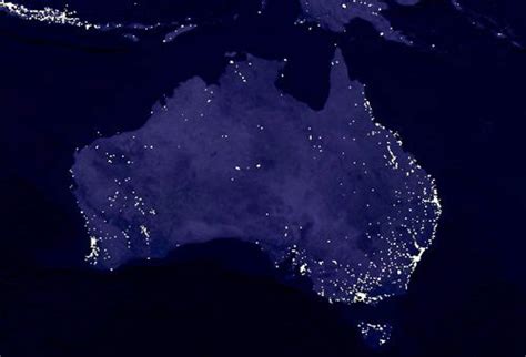 australia night satellite - Google Search | Heart place, Out of this ...