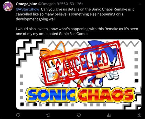 What Do You Think Happened To The Sonic Chaos Remake? : r/SonicTheHedgehog