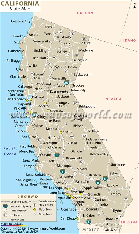 California State Map