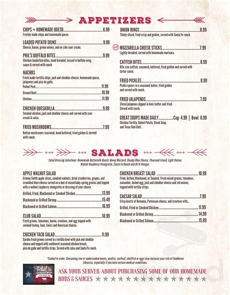 phil's chicken house menu - Ryann Waller