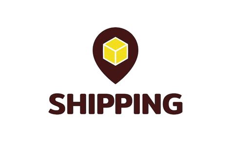 Design de logotipo de dropshipping | Vetor Premium