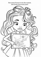 Rox In Sunny Day Coloring Page  Free Printable Pages For Kids sketch template
