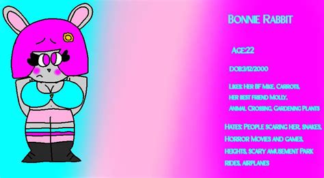 Bonnie New Reference 2023 by CartoonCreator2000 on DeviantArt