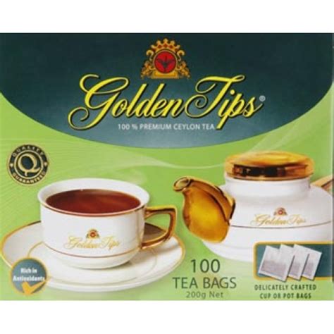 Golden Tips Tea Bags 100ea Prices - FoodMe