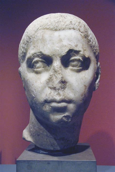 Portrait of emperor Alexander Severus. C.225-226...