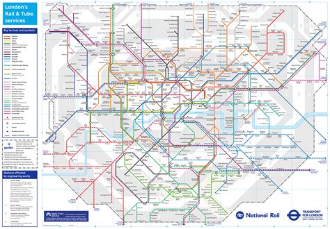 Tube and Rail | London underground tube map, London underground map ...