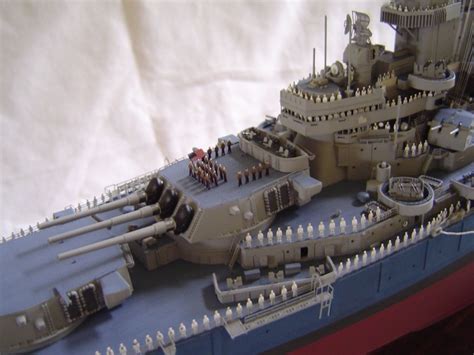 USS Iowa BB-61, 1945 by Ed McDonald | Model warships, Model ships, Uss iowa