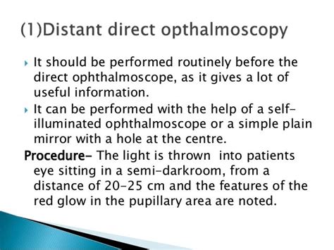 Ophthalmoscopy