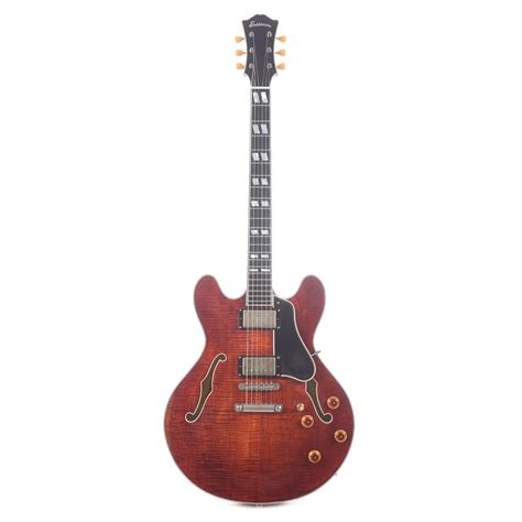 Eastman T59/v Classic Thinline Deluxe Antique Classic w/Seymour Duncan – Chicago Music Exchange
