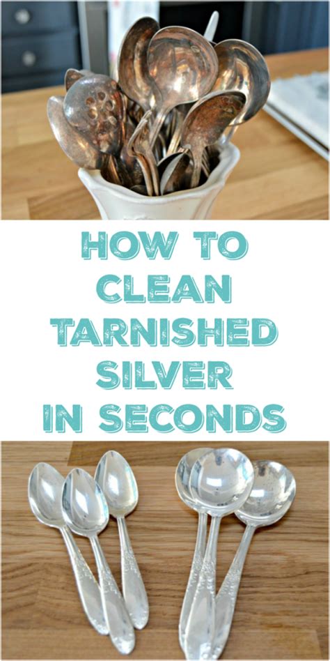 How To Clean Silver and Remove Tarnish - Mom 4 Real