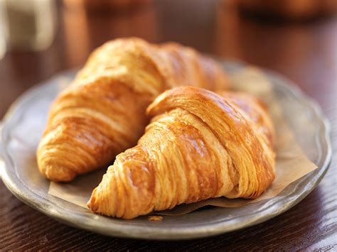 Fonds d'ecran Viennoiserie Croissant En gros plan Deux Nourriture ...