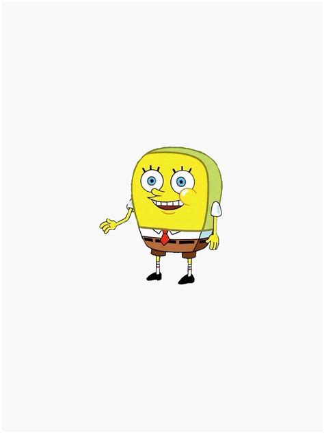 "Normal Spongebob Meme Sticker" Sticker by Anthony908 | Redbubble