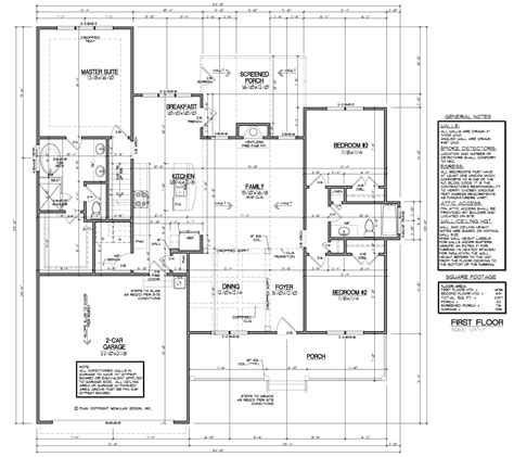 Laurel Oak Plans - NC General Contractor