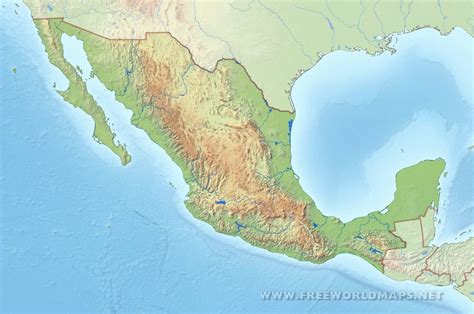 physical features of mexico Diagram | Quizlet