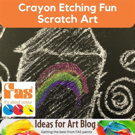 Lesson Plan: Crayon Etching - Fun Scratch Art