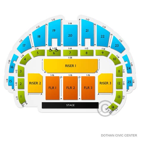 Dothan Civic Center Seating Chart | Vivid Seats