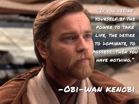 I like making quotes. Here is a obj-wan one to celebrate kenobi : r ...