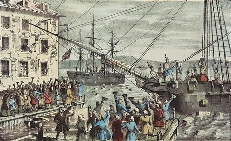 Boston Tea Party (Illustration) - World History Encyclopedia