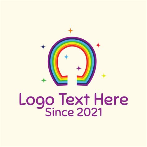 Cute Lucky Rainbow Logo | BrandCrowd Logo Maker