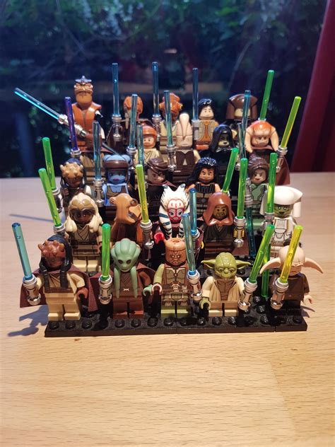 My small Jedi Collection : r/legostarwars