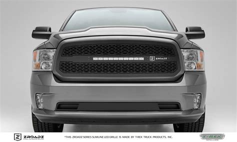 Front Grille For 2013-2018 Dodge Ram 1500 W/ Letters Matte Black | ubicaciondepersonas.cdmx.gob.mx