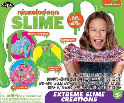 Nickelodeon Slime Extreme Slime Creations Kit Cra-Z-Art - ToyWiz