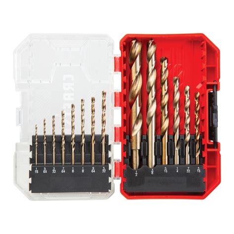 Gold Oxide Coated Drill Bit Set (14 pc) | CRAFTSMAN