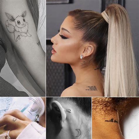 Ariana Grande Tattoos Descriptions and Meanings