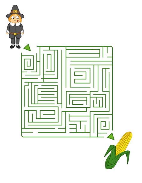 Corn Maze Printable