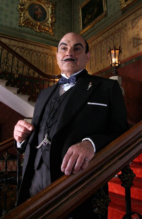 David Suchet as Poirot Hercule Poirot, Agatha Christie's Poirot, Miss ...