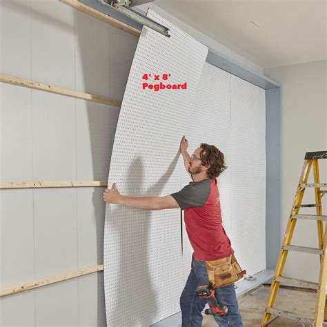 garage storage wall pegboard | Pegboard garage, Garage storage, Pegboard storage