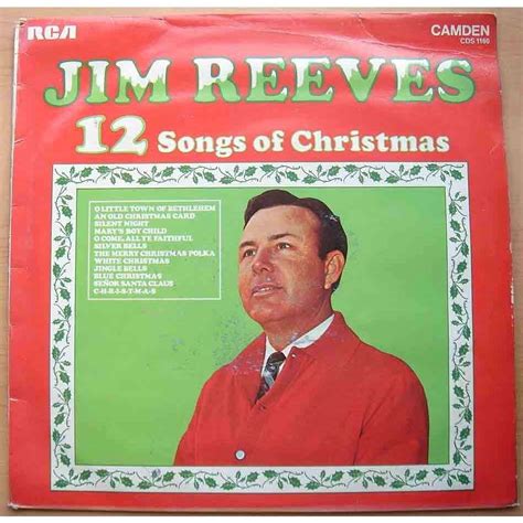 12 songs of christmas by Jim Reeves, LP with maziksound - Ref:115191343