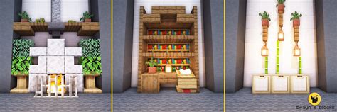 Here's some decoration ideas to fill your Minecraft bases with! : r/DetailCraft