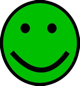 Green Smiley Face Clip Art at Clker.com - vector clip art online, royalty free & public domain