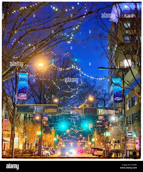 Downtown Greenville South Carolina Stock Photo - Alamy