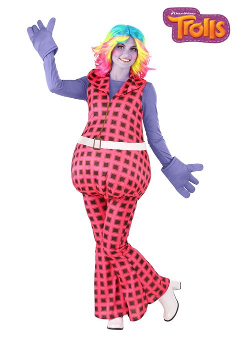 Trolls Lady Glitter Sparkles Women's Costume