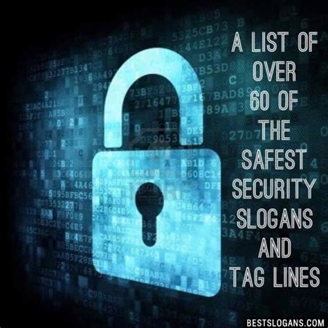 60+ Security Slogans - Best Security Company & Awareness Sayings ...