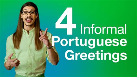 Portuguese Greetings - YouTube