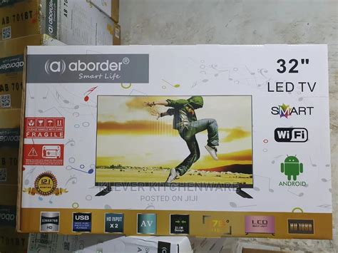 Aborder 32” Smart Frameless Tv in Ilala - TV & DVD Equipment, Shadrack ...