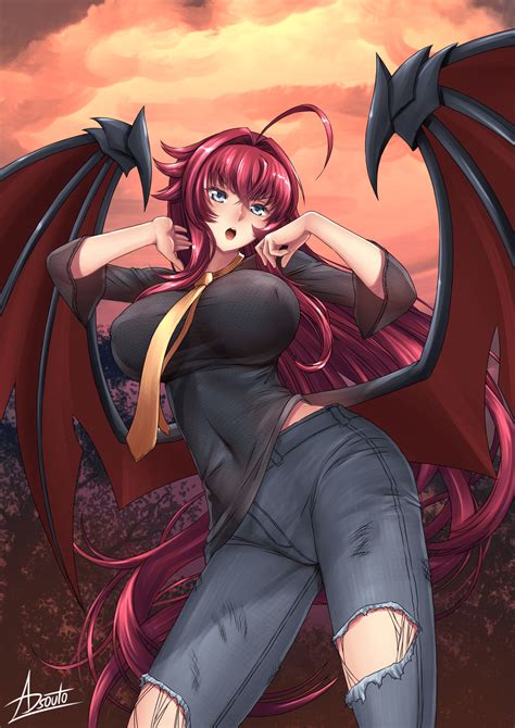 Rias Gremory | By ADSuoto : r/HighschoolDxD