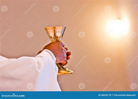 Eucharist Of Our Lord Jesus Christ Stock Photo - Image: 48526178