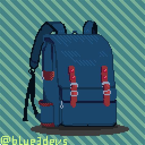 Backpack : Pixel Art : r/PixelArt