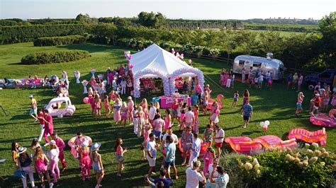 Julie and Billy Macklowe Hosted a “Barbie Dream House” Pool Party in the Hamptons | Vogue