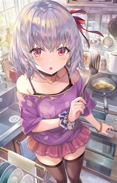 Kama preparing Breakfast [Fate/GO] : r/awwnime