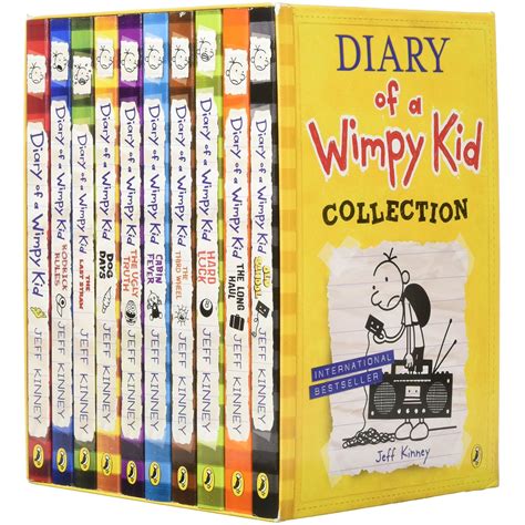 Diary of a Wimpy Kid Box Set Collection (10 Books) (Diary of a Wimpy ...