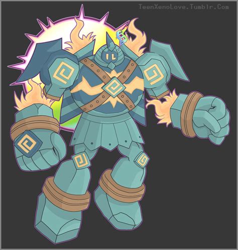 Big Gol' Showtime!!- Fake Mega Golurk by DubiousDerringer on DeviantArt